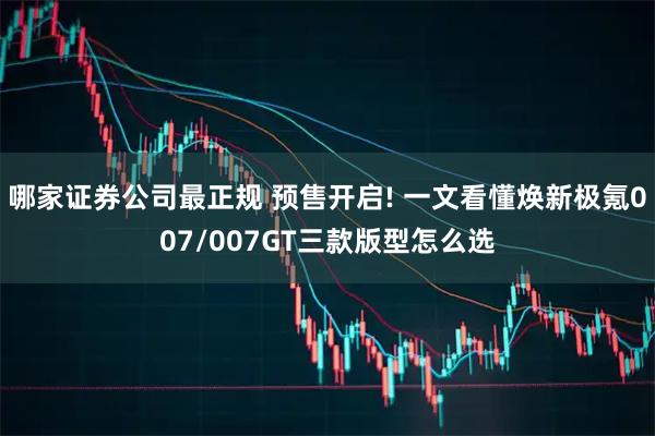 哪家证券公司最正规 预售开启! 一文看懂焕新极氪007/007GT三款版型怎么选