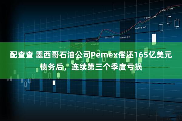 配查查 墨西哥石油公司Pemex偿还165亿美元债务后，连续第三个季度亏损